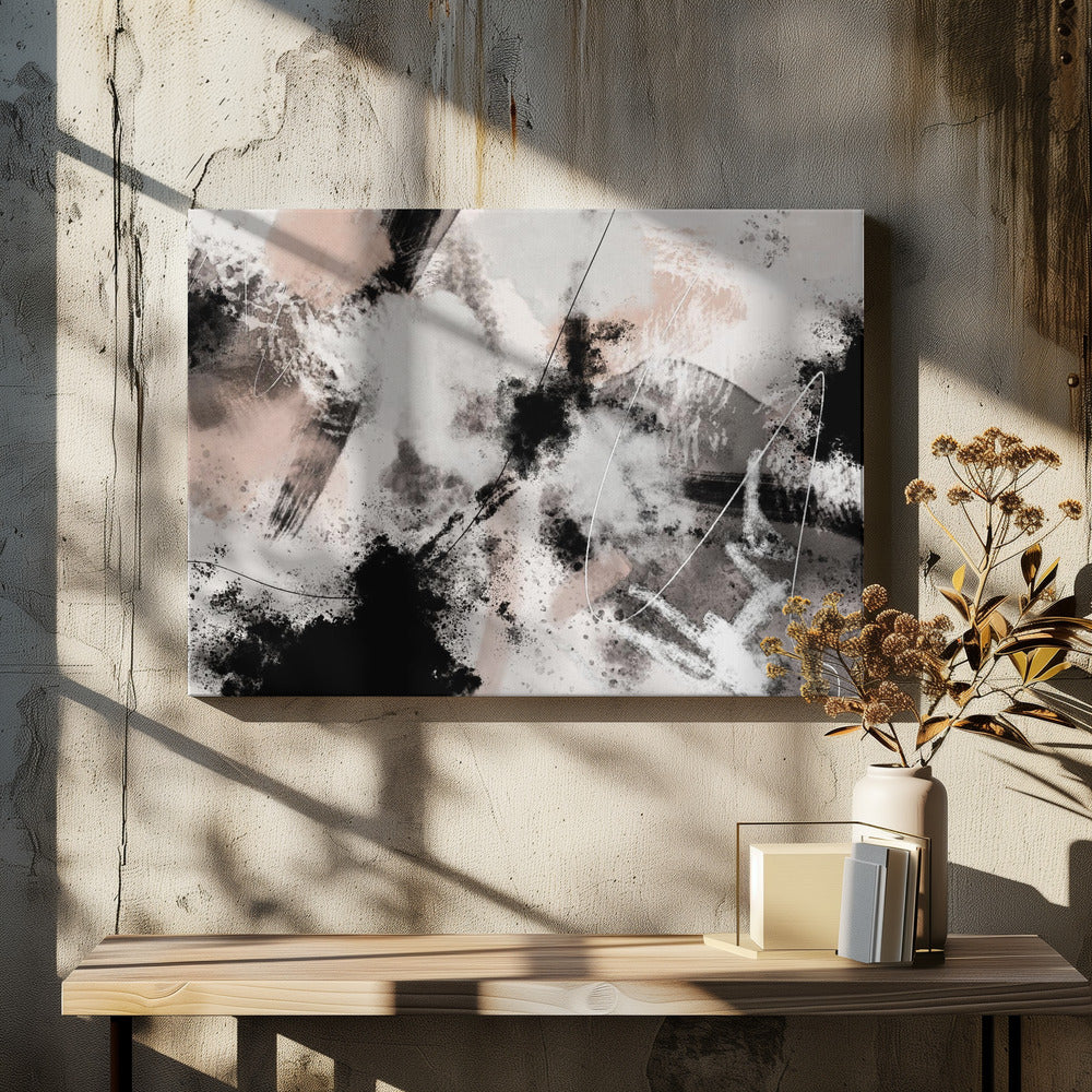 Spritzsturm 02 | Leinwand