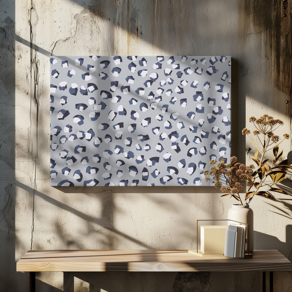 Monochrome Whirl | Canvas