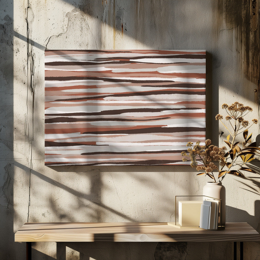 Earth Tones Flow | Canvas