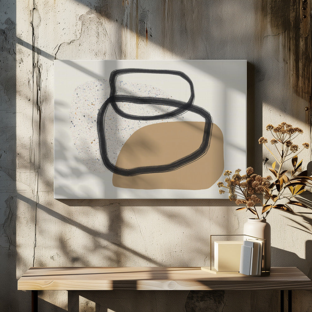 Organic Shapes And Earthy Tones | Canvas