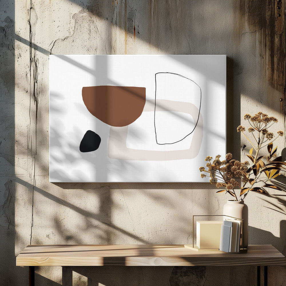 Minimale Harmonie | Leinwand