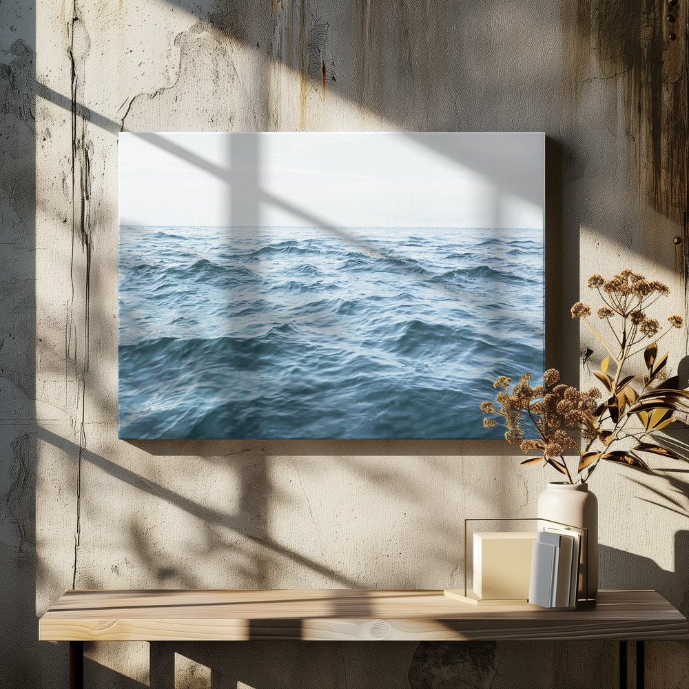 Wellenförmiger Horizont | Leinwand