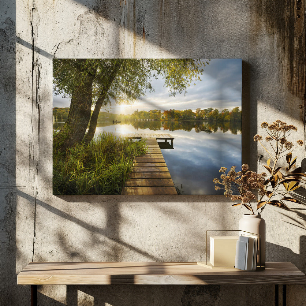 Guten Morgen Jetty | Leinwand