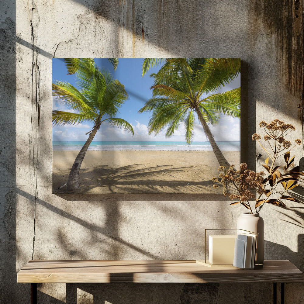 Palmy Beach | Leinwand