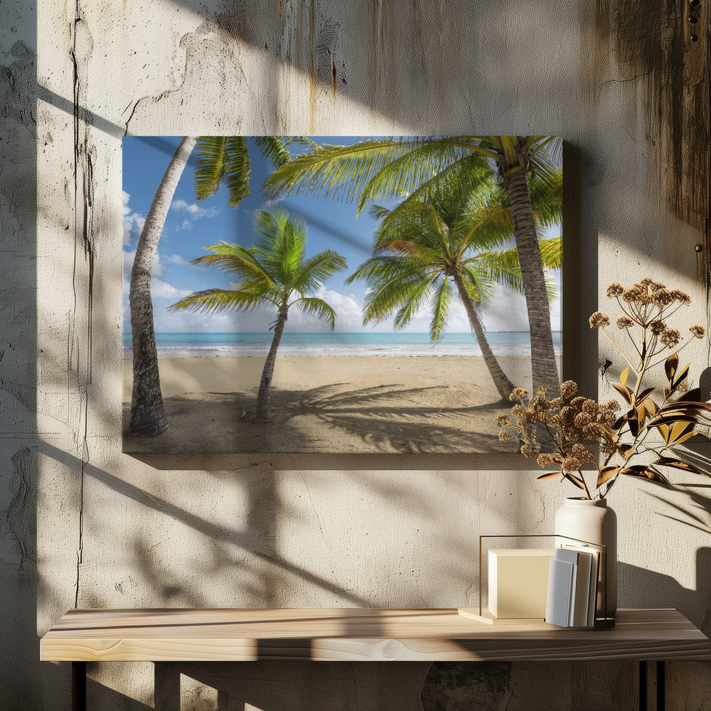 Palmy Beach II | Leinwand