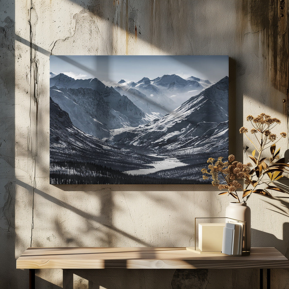Mächtiges Alaska | Leinwand