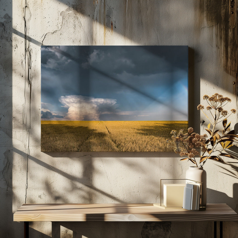 Gold und Donner | Leinwand