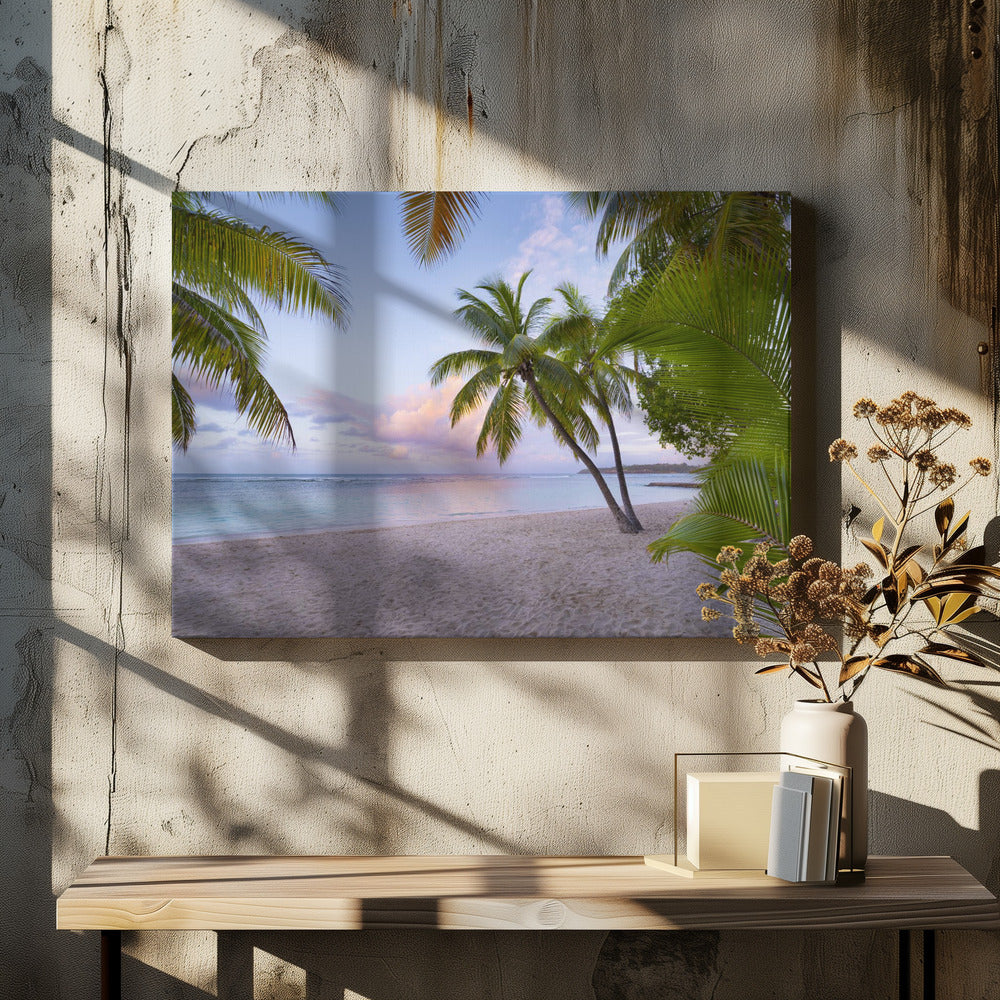Tropischer Strand | Leinwand