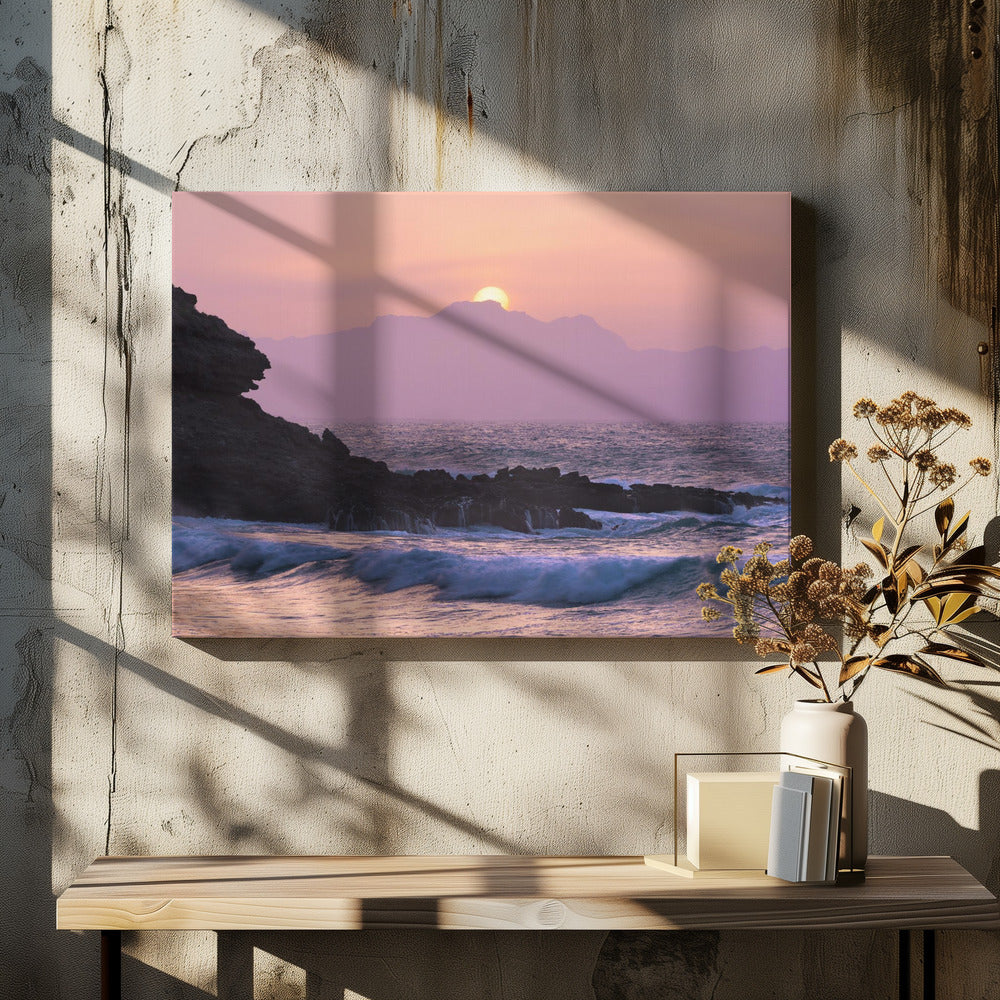 Lila Morgen | Leinwand