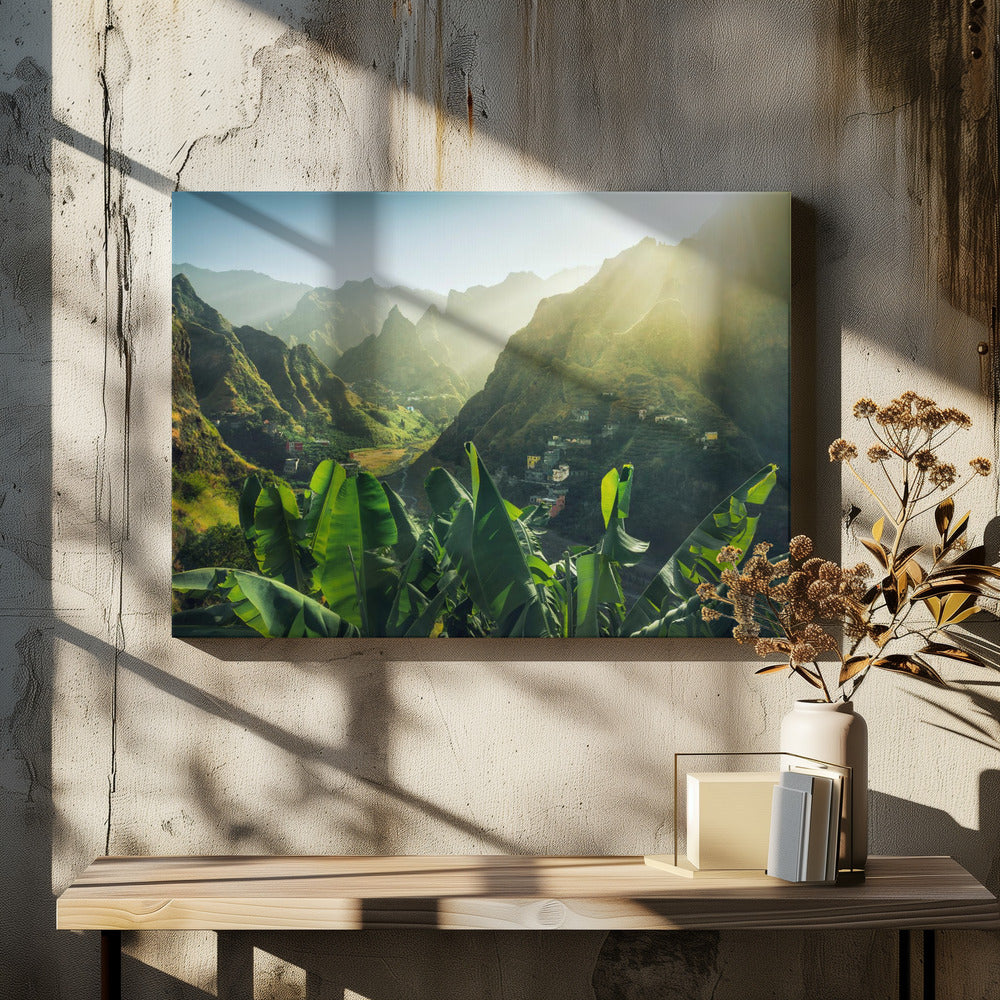 Grünes Tal | Leinwand