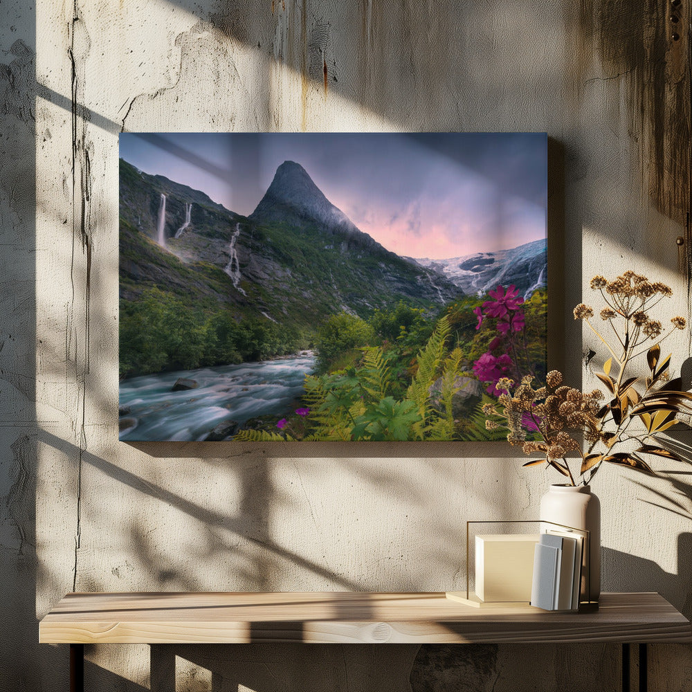 Paradies Norwegen | Leinwand