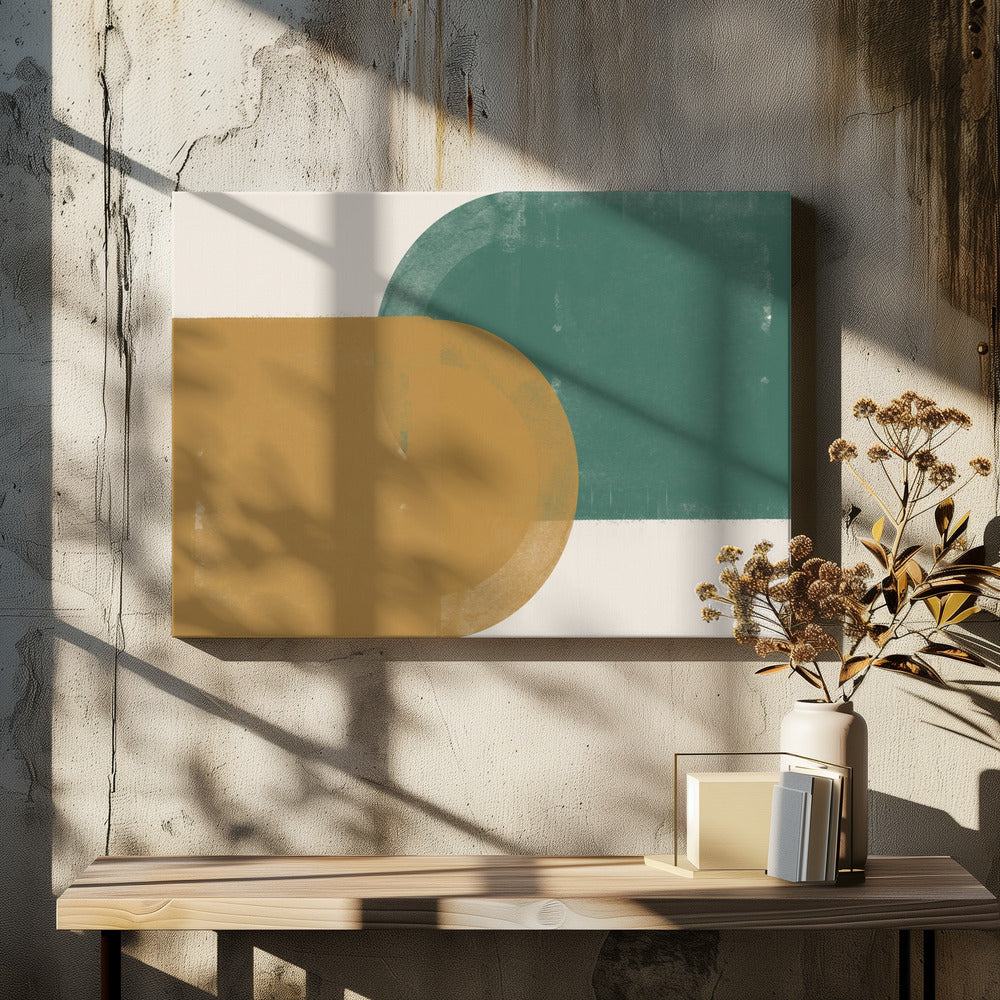 Verfinsterte Geometrie | Leinwand