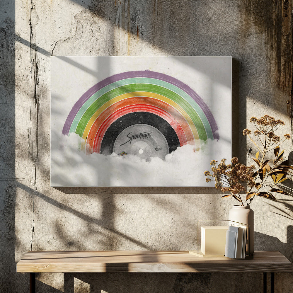 Regenbogen-Klassiker | Leinwand