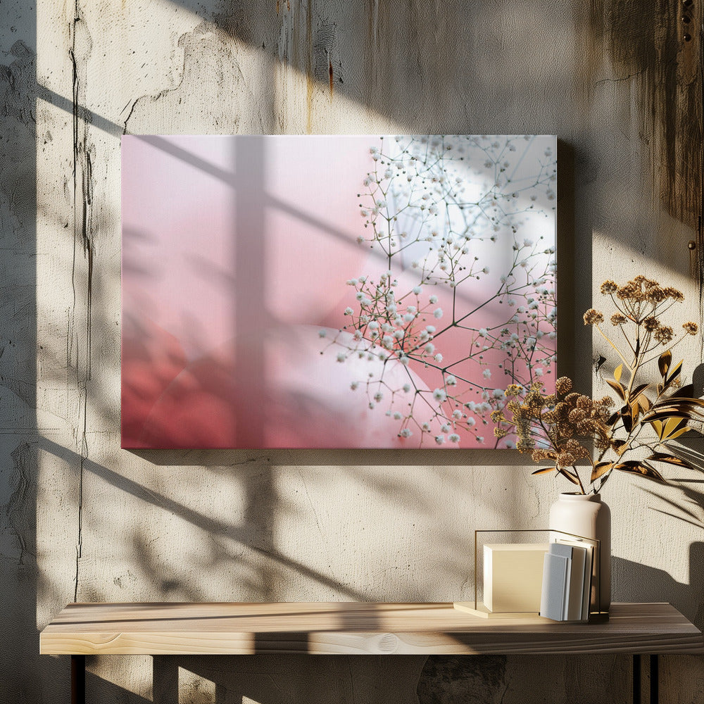 Blüten und Luftballons | Leinwand