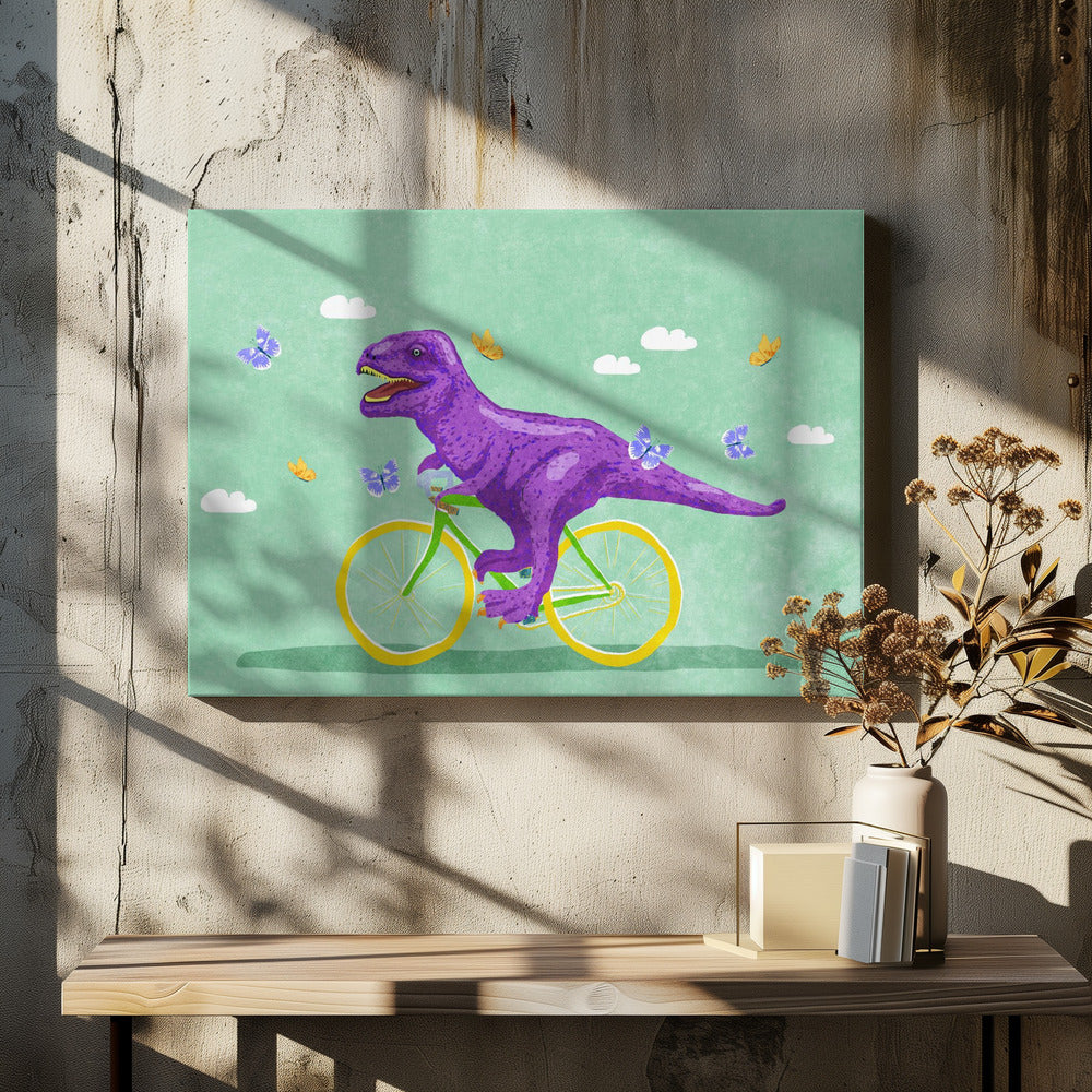 Dino Racer | Leinwand