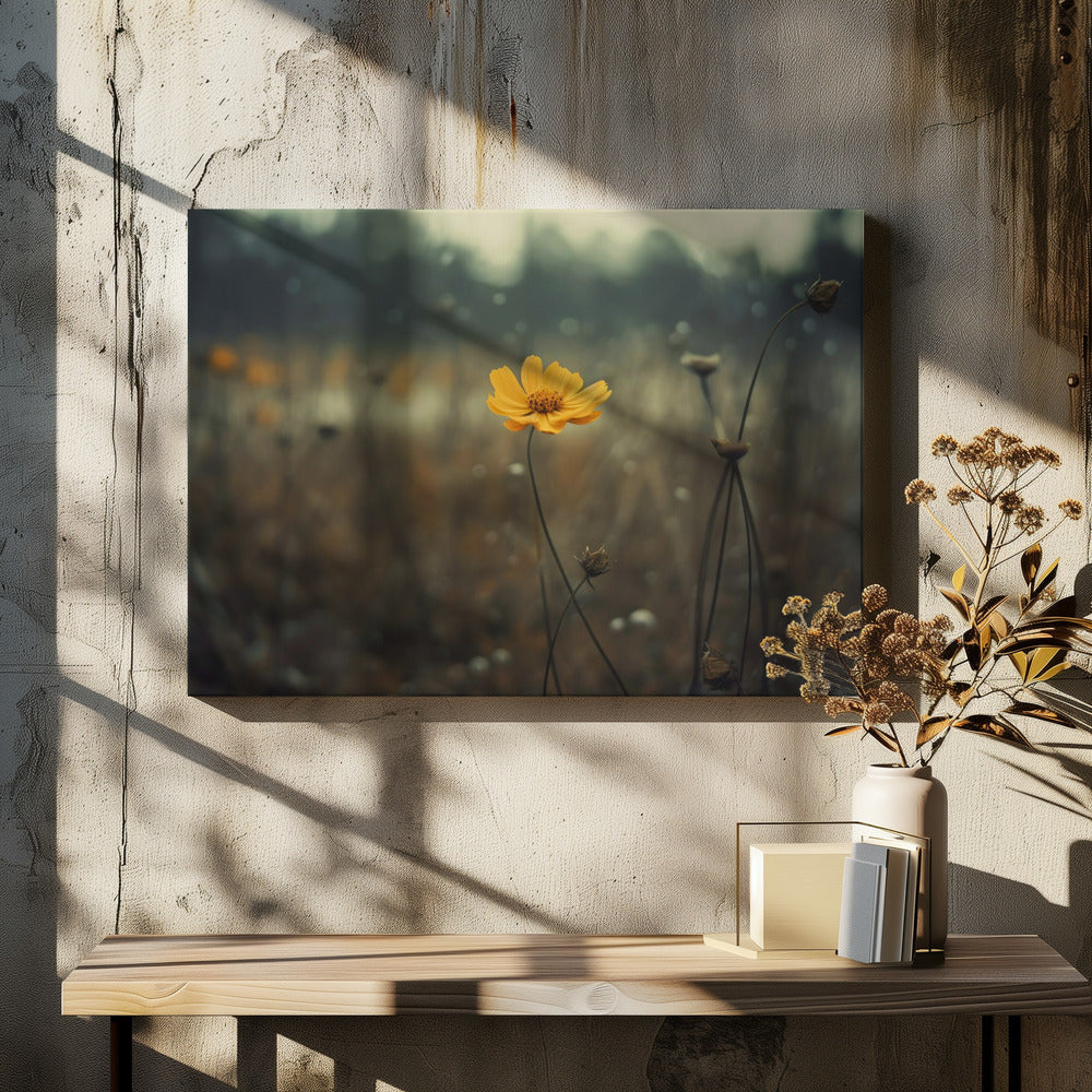 Einsame Pumphose | Leinwand