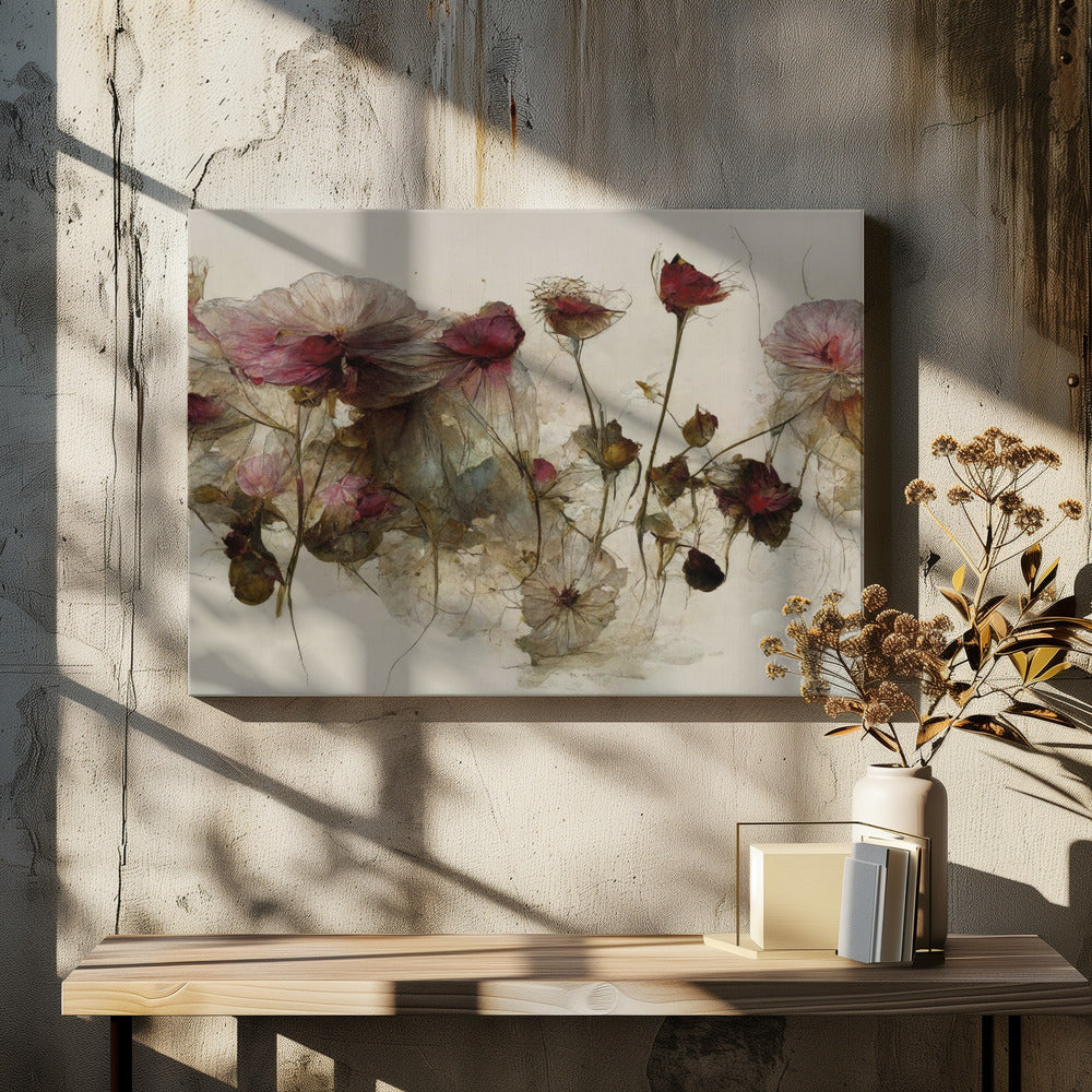 Delicate Petal Dance | Canvas