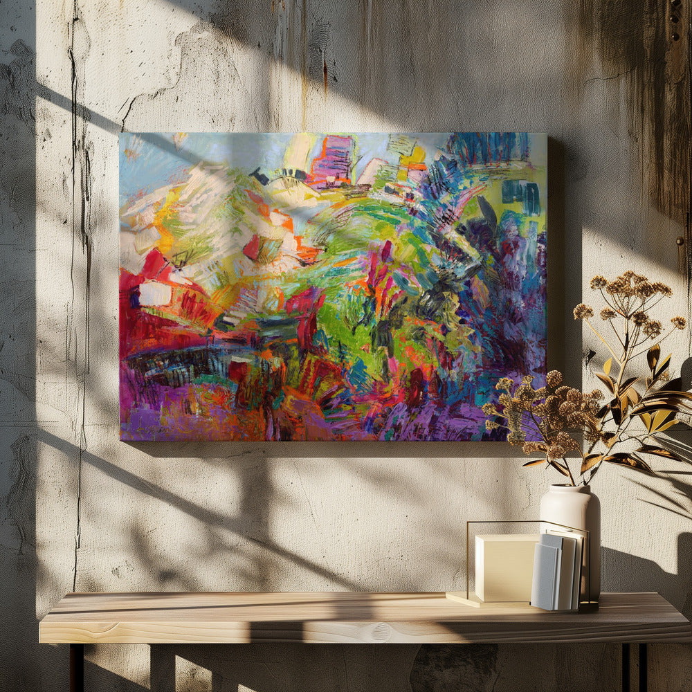 Botanische Ausstrahlung | Leinwand