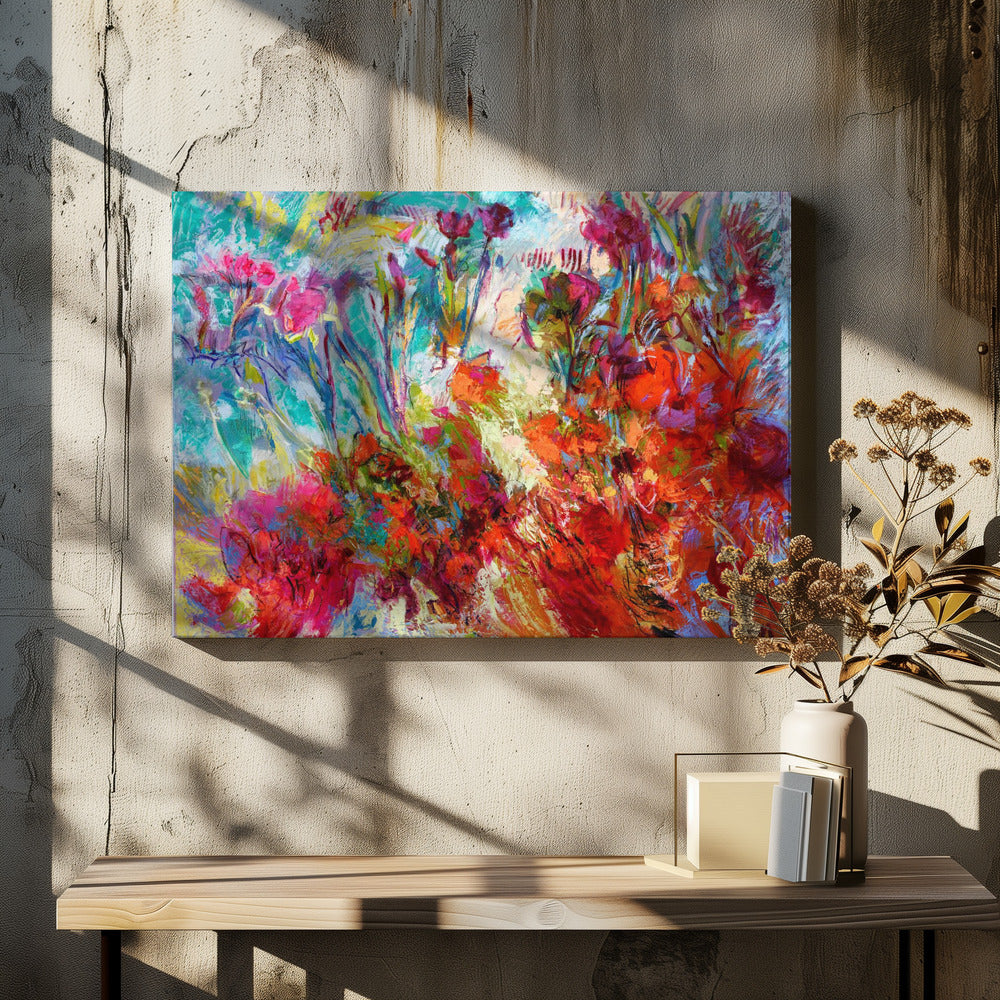 Botanische Ausstrahlung | Leinwand