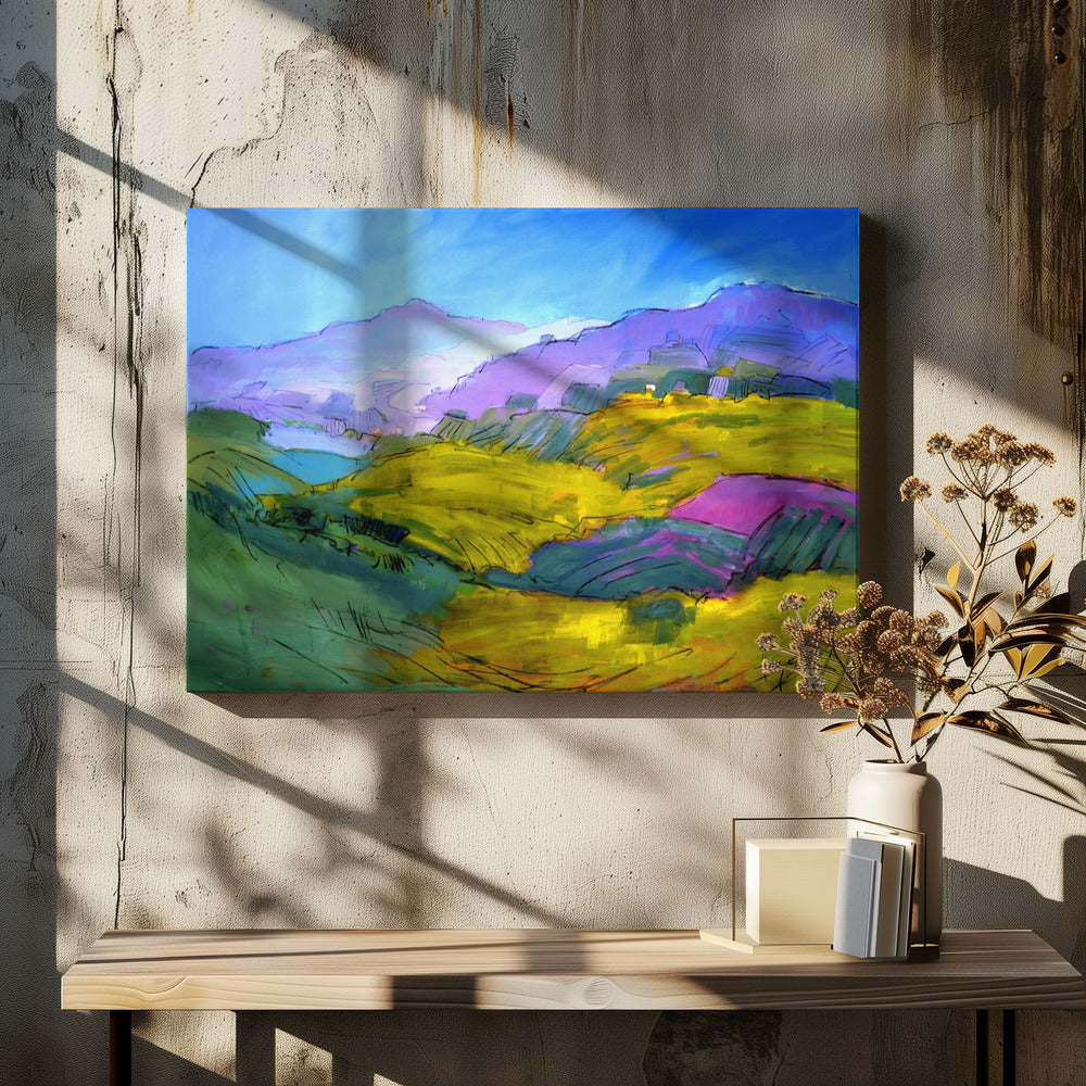 Hügel | Leinwand