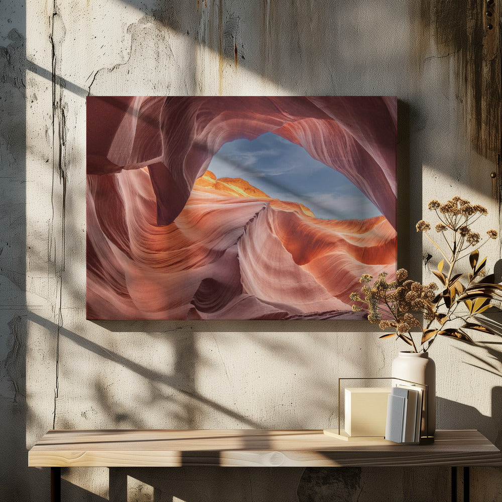 Wellen zum Himmel | Leinwand