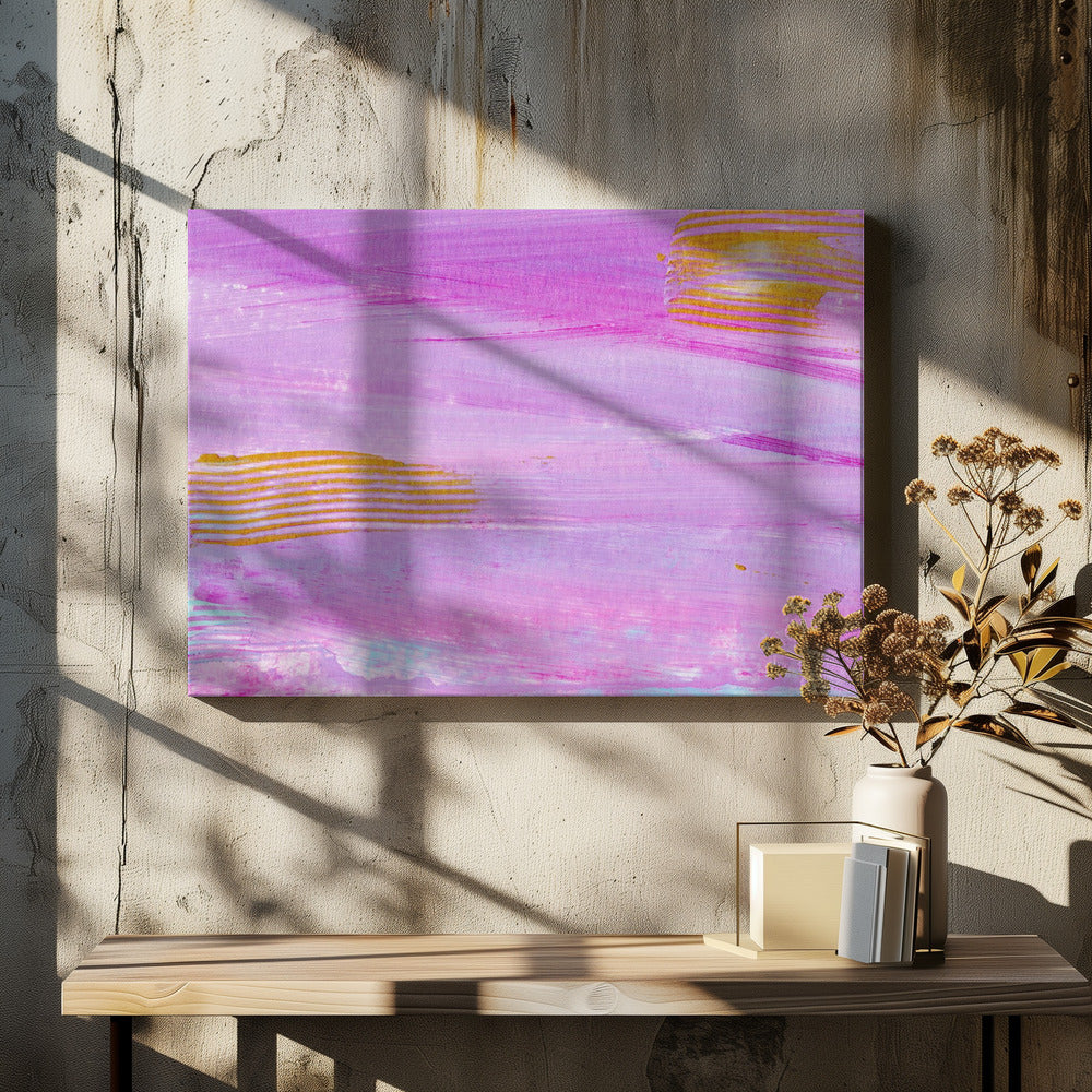 Colourful Strokes Horizontal | Canvas