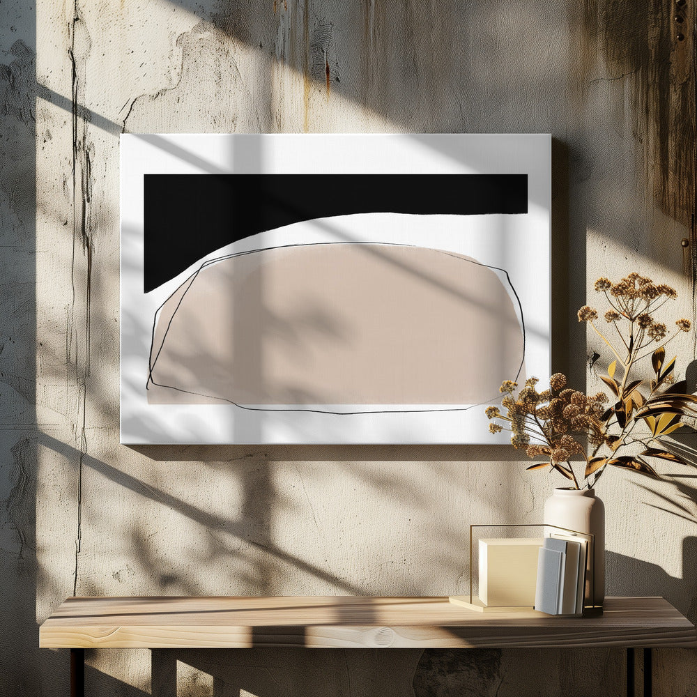Minimale Harmonie | Leinwand