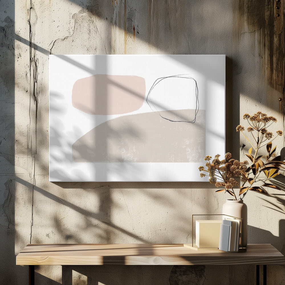 Abstrakte geometrische Formen | Leinwand