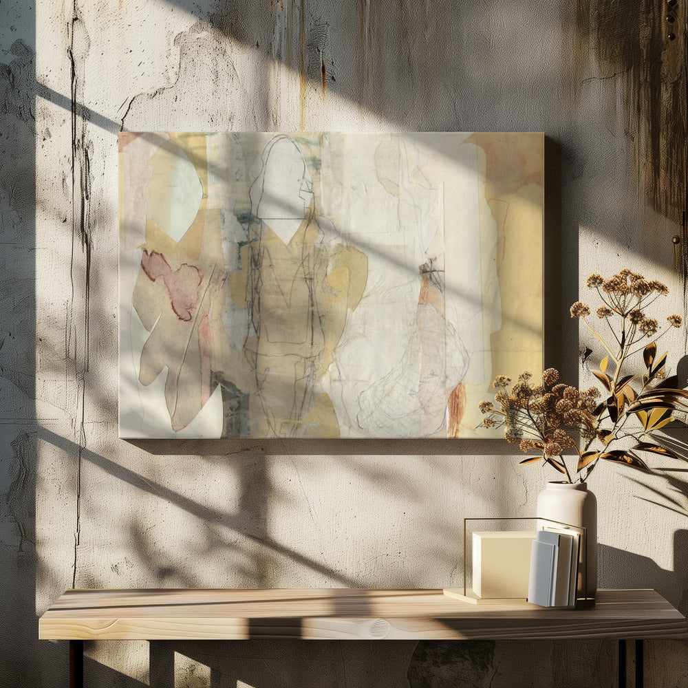 Transparente Silhouetten | Leinwand