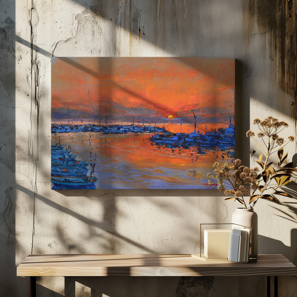 Sonnenuntergang | Leinwand