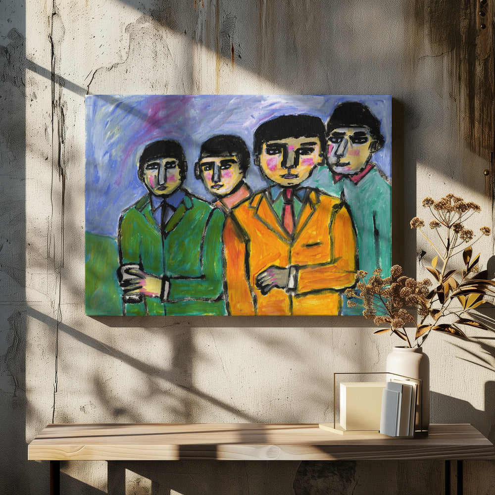 Die Jungs | Leinwand