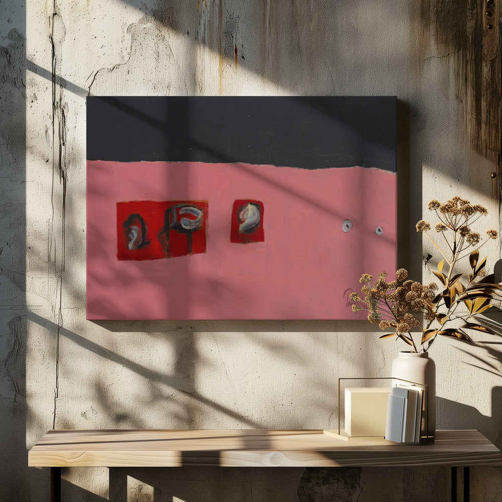 Beobachtende Augen | Leinwand