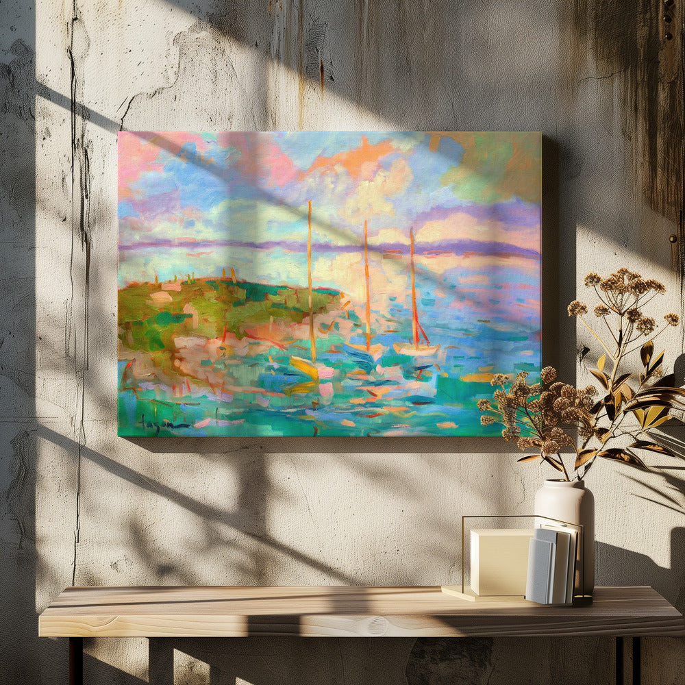 Ruhiger Abend | Leinwand