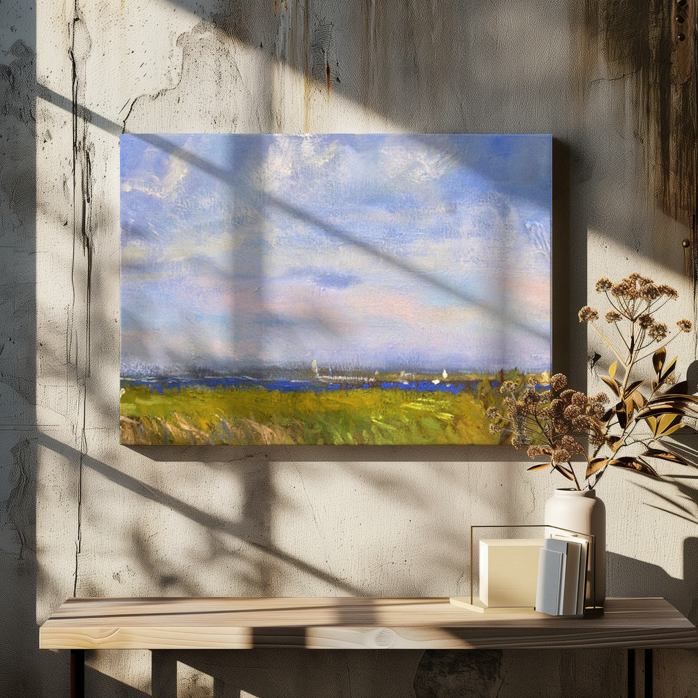 Südansicht | Leinwand