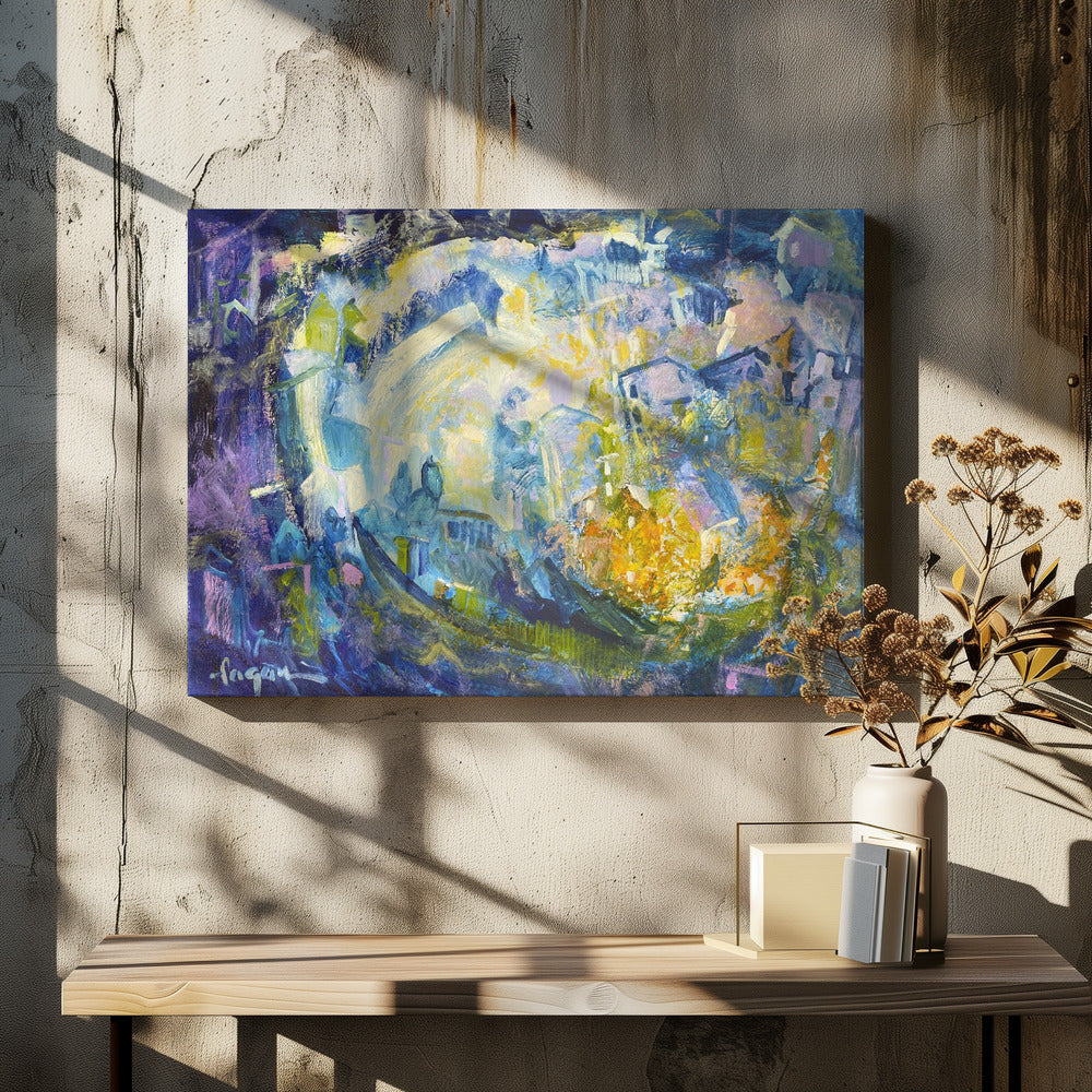 Die Kunst des stillen Zuhörens | Leinwand
