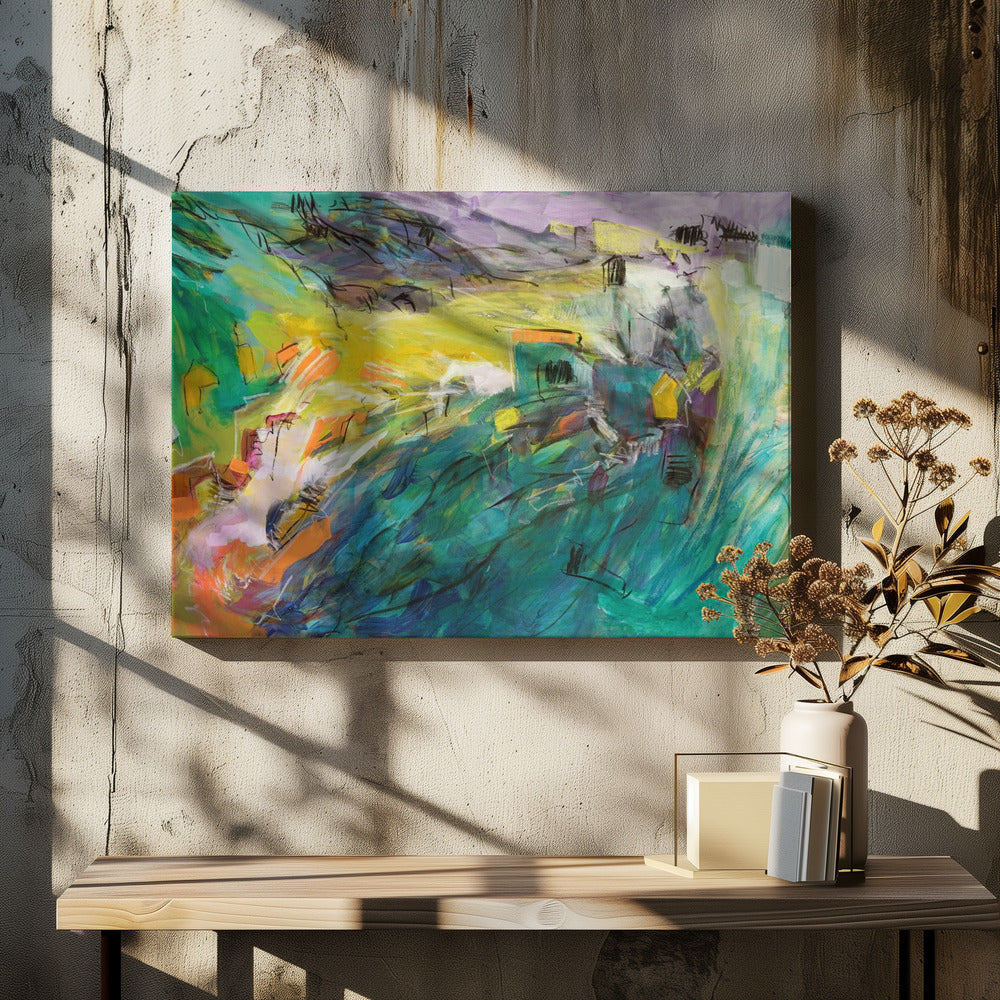 Mystic Springs | Leinwand