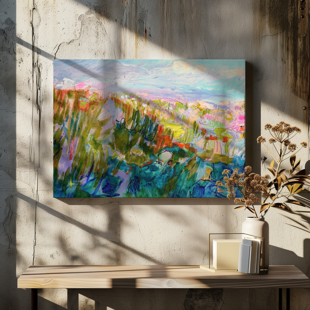 Ewiger Aufstieg | Leinwand