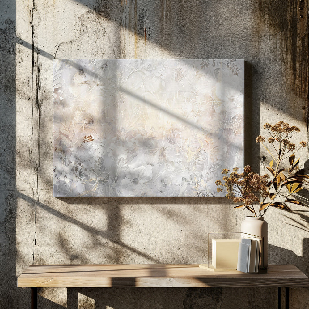 Blumenkunst, Blumenkunst, Wandkunst, Illustration, 026, Leinwand