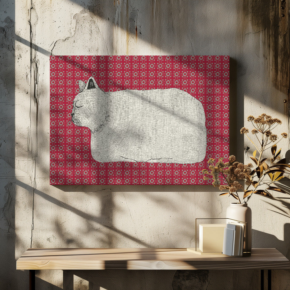 Brotkatze | Leinwand