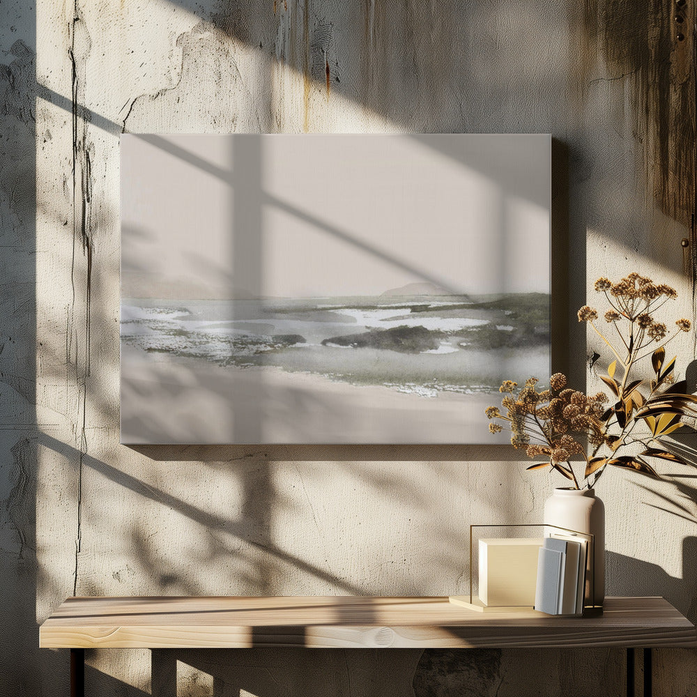 Ruhiger Strand | Leinwand