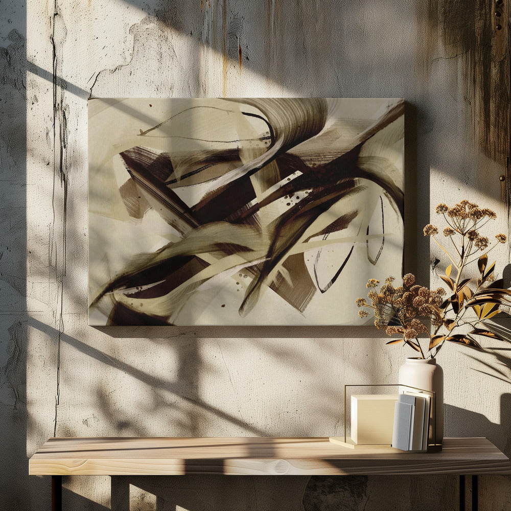 Eleganz in Bewegung | Leinwand