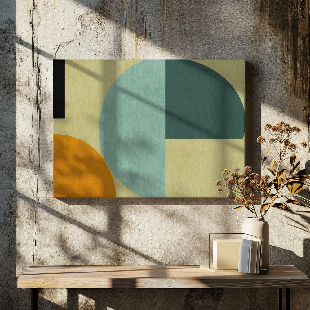 Regenbogen Plus Formen3 | Leinwand
