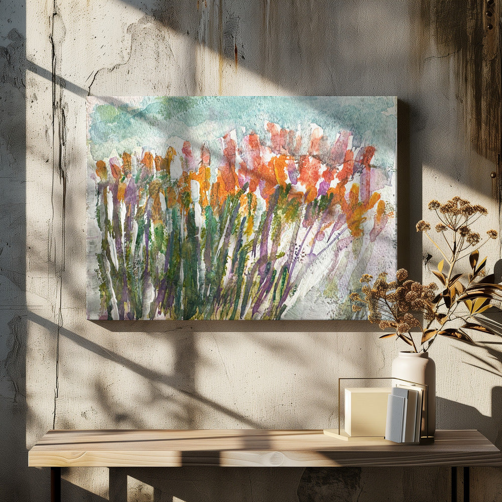Orchideenleidenschaft | Leinwand