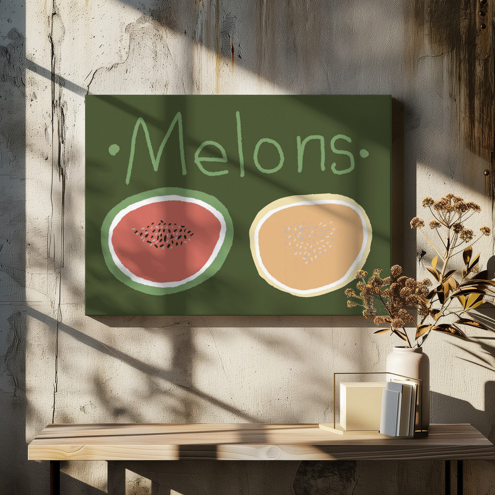 Melonen | Leinwand