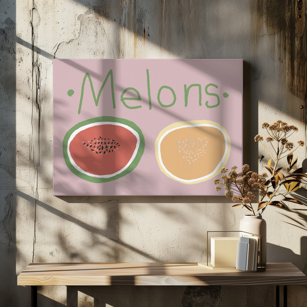 Melonen | Leinwand