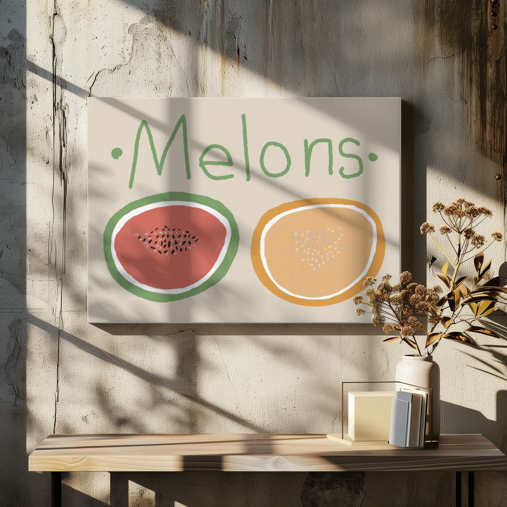 Melonen | Leinwand