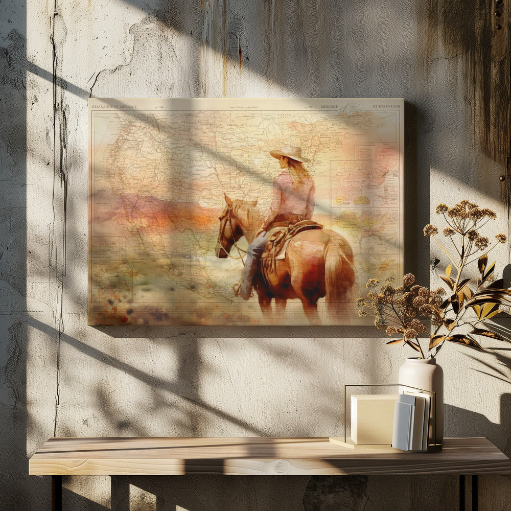 Land der Tapferen | Leinwand
