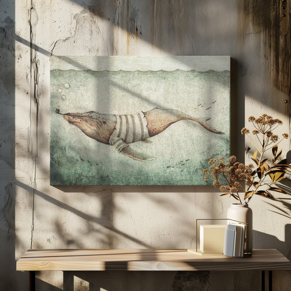 Seemann der Tiefsee | Leinwand