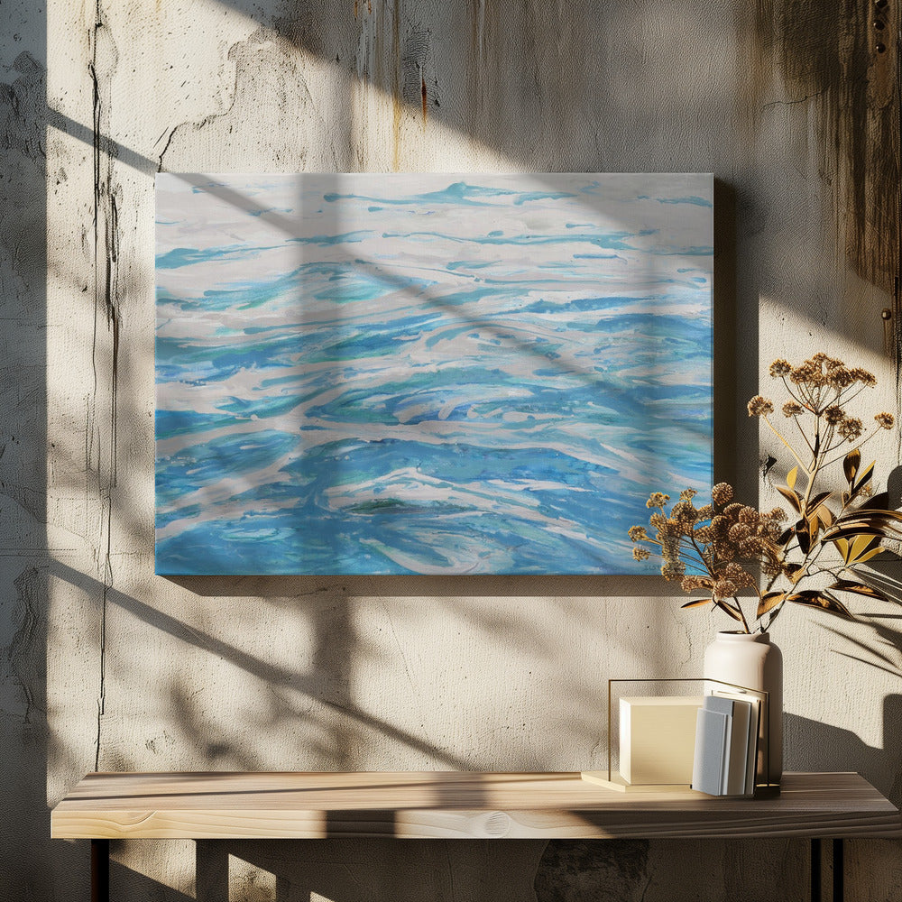 Wassermuster | Leinwand