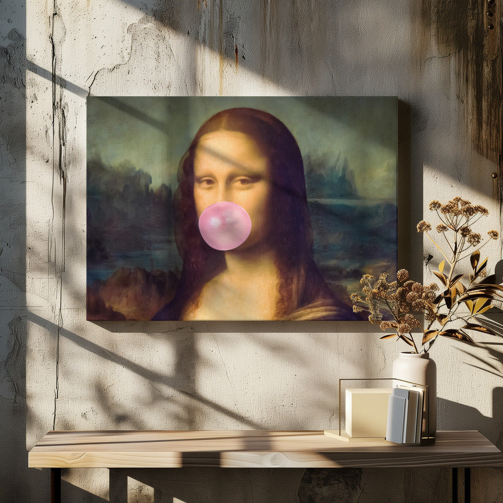 Mona Lisa Kaugummi | Leinwand